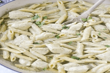 Penne Chicken Alfredo Pasta